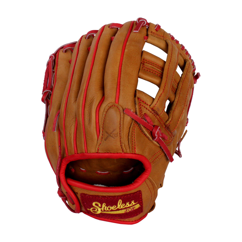 Shoeless Joe Double Play 11.5 Inch BN-RD1150HWR Baseball Glove - Brown/Red