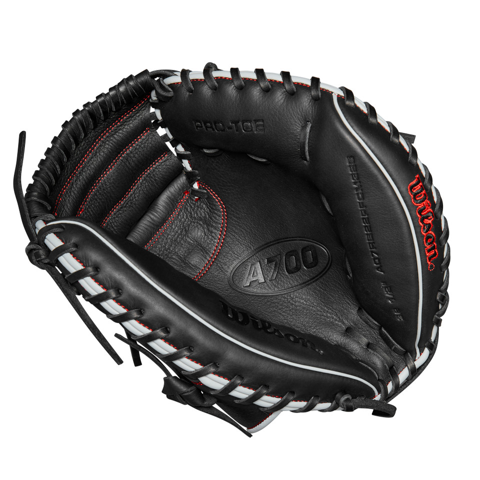 Wilson 2024 A700 Pedroia Fit 32.5 Inch CMPF Baseball Catcher's Mitt
