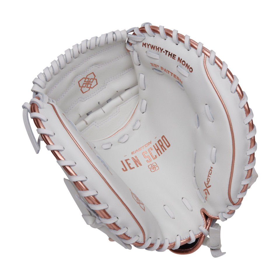 Easton Elite Series Jen Schro 33 Inch MYWHY-THENONO Fastpitch Softball Catcher's Mitt