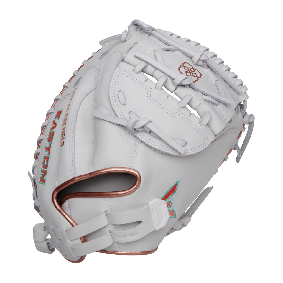Easton Elite Series Jen Schro 33 Inch MYWHY-THENONO Fastpitch Softball Catcher's Mitt