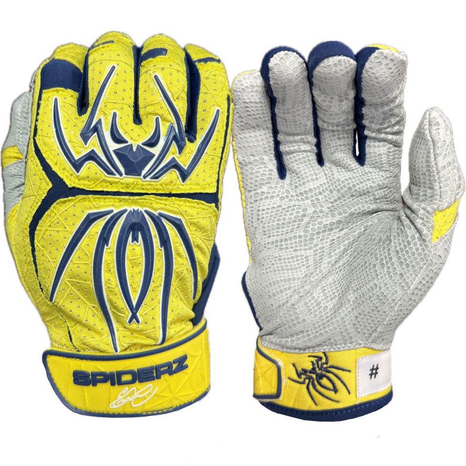 Spiderz ENDITE Ernesto Martinez Signature Adult Baseball/Softball Batting Gloves
