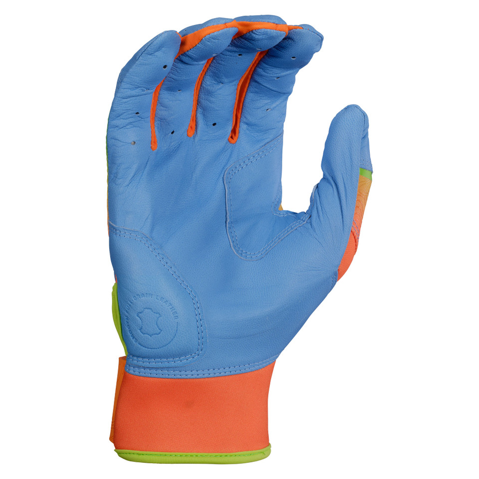 Rawlings Workhorse Funburst Youth Baseball/Softball Batting Gloves
