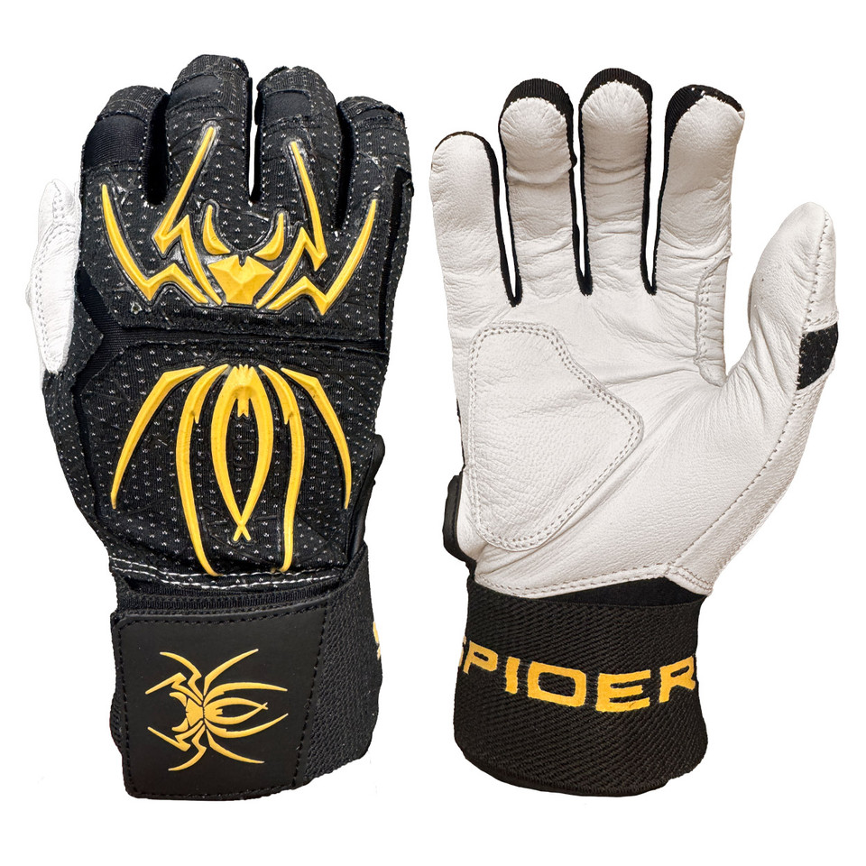 Spiderz ENDITE X Wrist Strap Adult Baseball/Softball Batting Gloves