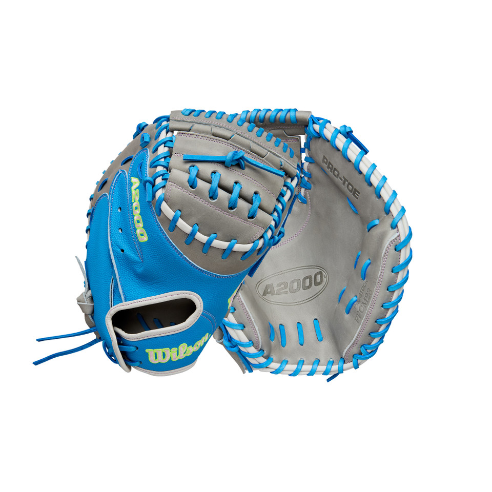 Wilson 2025 Fall A2000 SuperSkin 34 Inch FPCM23SS Fastpitch Softball Catcher's Mitt