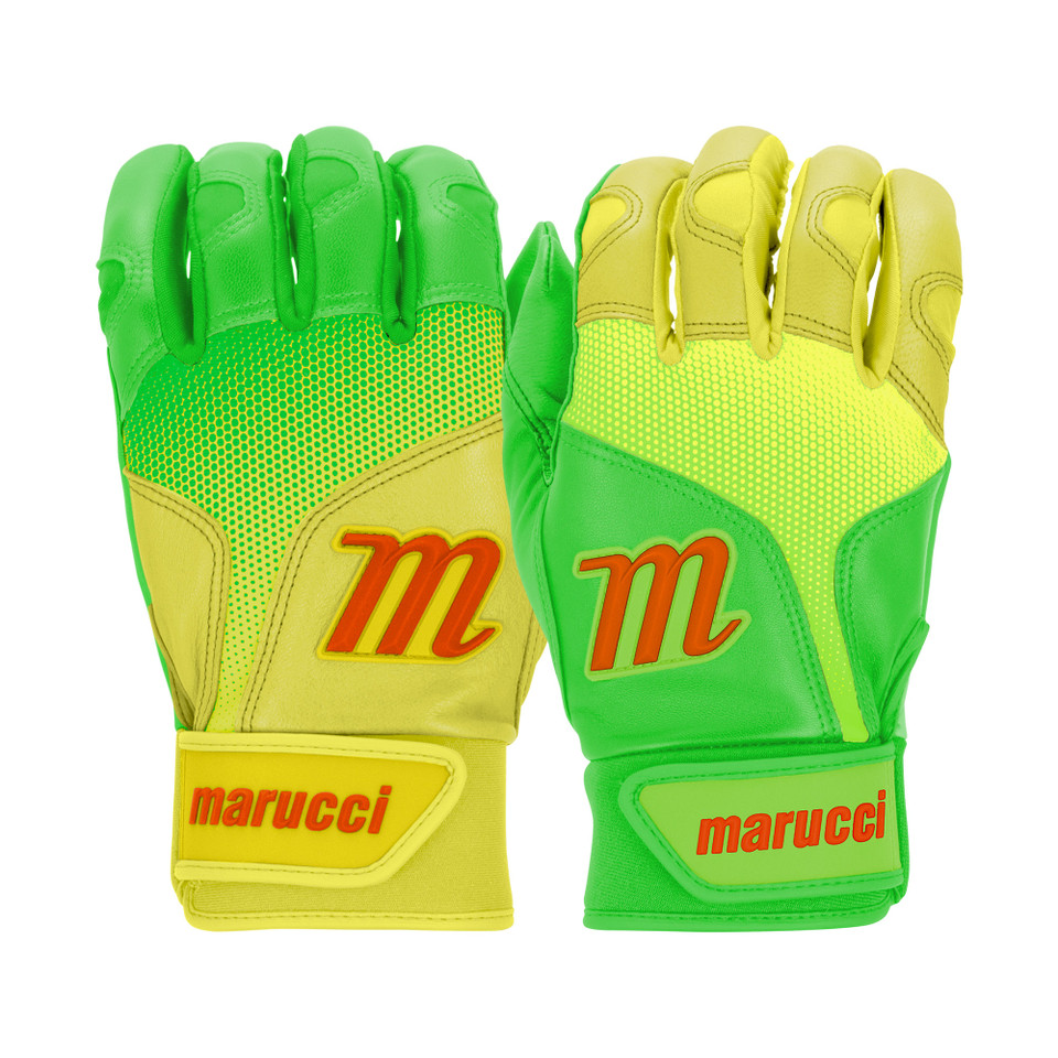 Marucci PWR Fade Adult Baseball/Softball Batting Gloves