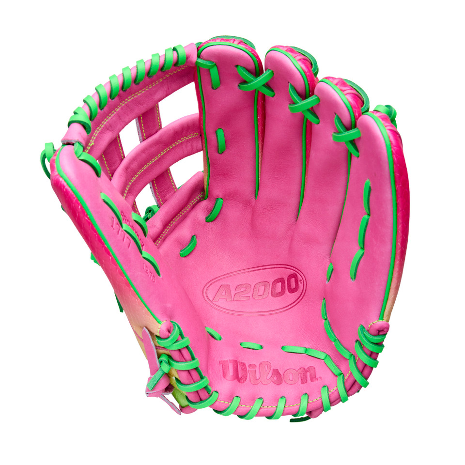 Wilson 2025 Cherry Limeade A2000 12.75 Inch 1777SS Baseball Glove
