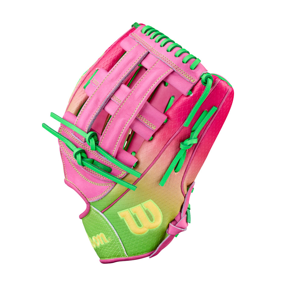Wilson 2025 Cherry Limeade A2000 12.75 Inch 1777SS Baseball Glove