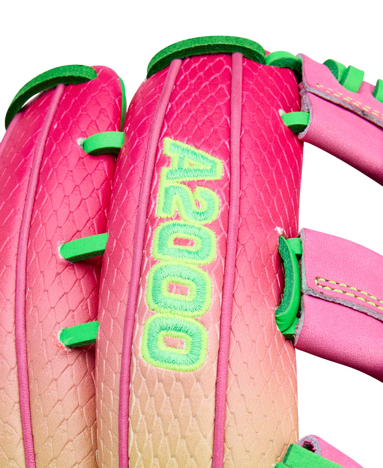 Wilson 2025 Cherry Limeade A2000 12.75 Inch 1777SS Baseball Glove