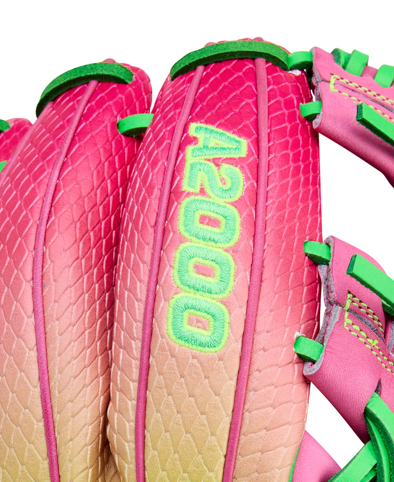 Wilson 2025 Cherry Limeade A2000 11.5 Inch 1786SS Baseball Glove