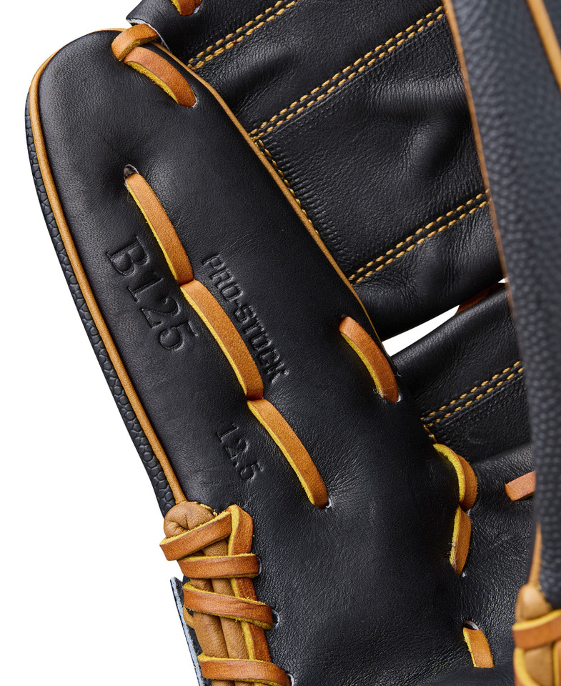 Wilson 2026 A2000 Classic Black/Saddle Tan 12.5 Inch B125 Baseball Glove