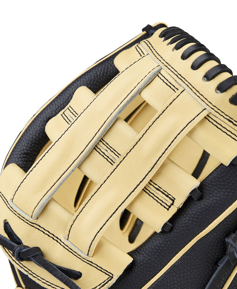 Wilson 2026 A2000 Classic SuperSkin Black/Blonde 12 Inch DW5 Baseball Glove