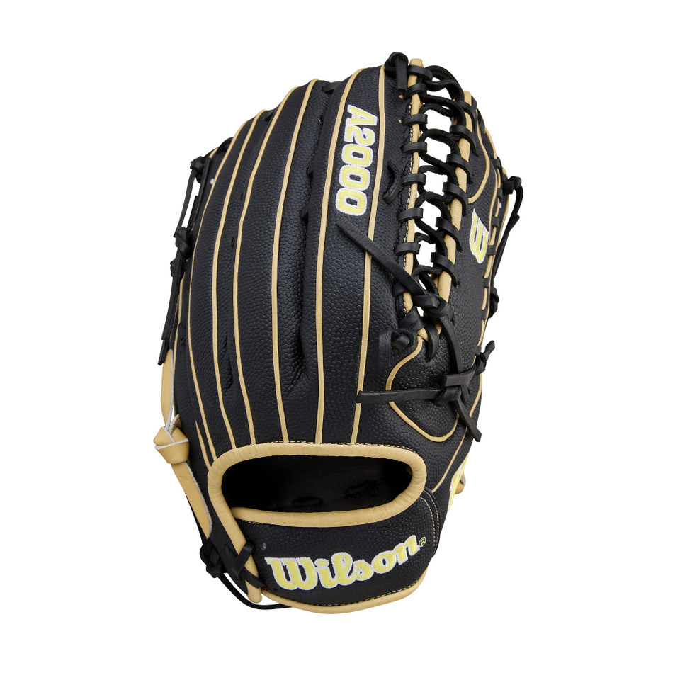 Wilson 2026 A2000 Classic SuperSkin Black/Blonde 12.75 Inch OT7 Baseball Glove