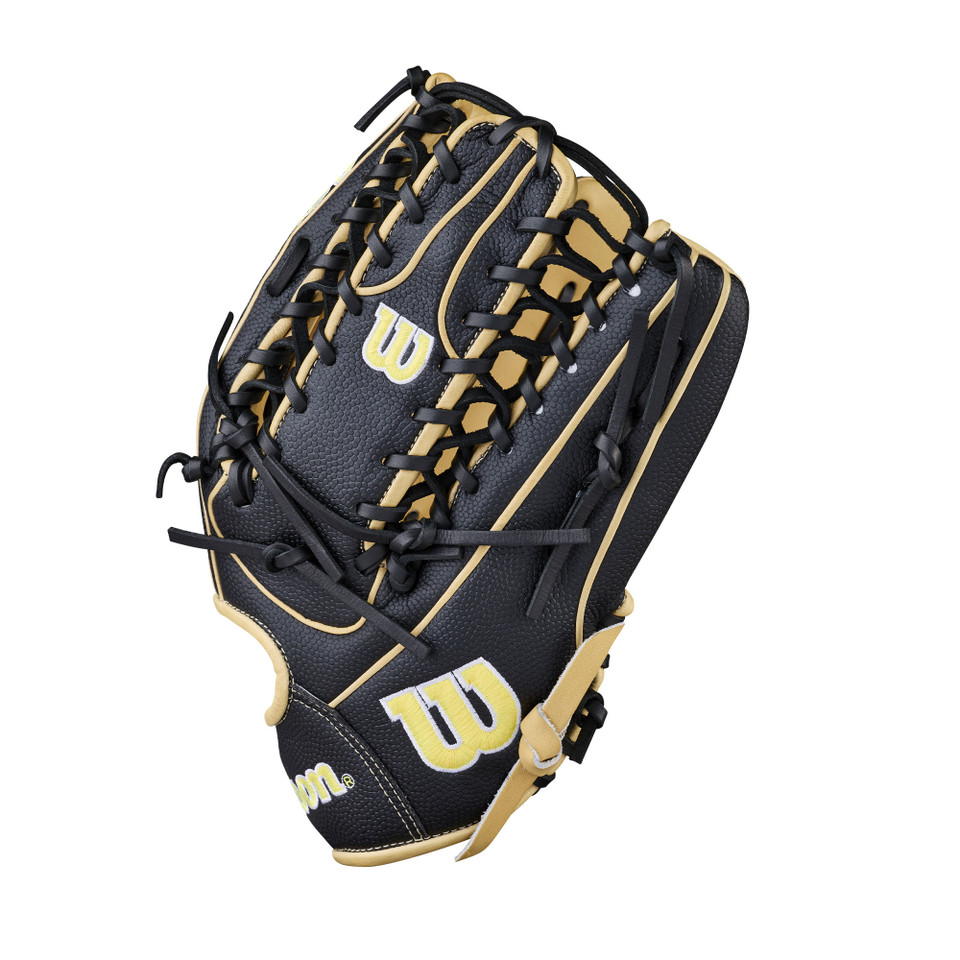 Wilson 2026 A2000 Classic SuperSkin Black/Blonde 12.75 Inch OT7 Baseball Glove