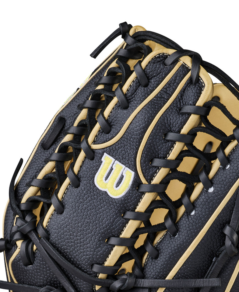 Wilson 2026 A2000 Classic SuperSkin Black/Blonde 12.75 Inch OT7 Baseball Glove