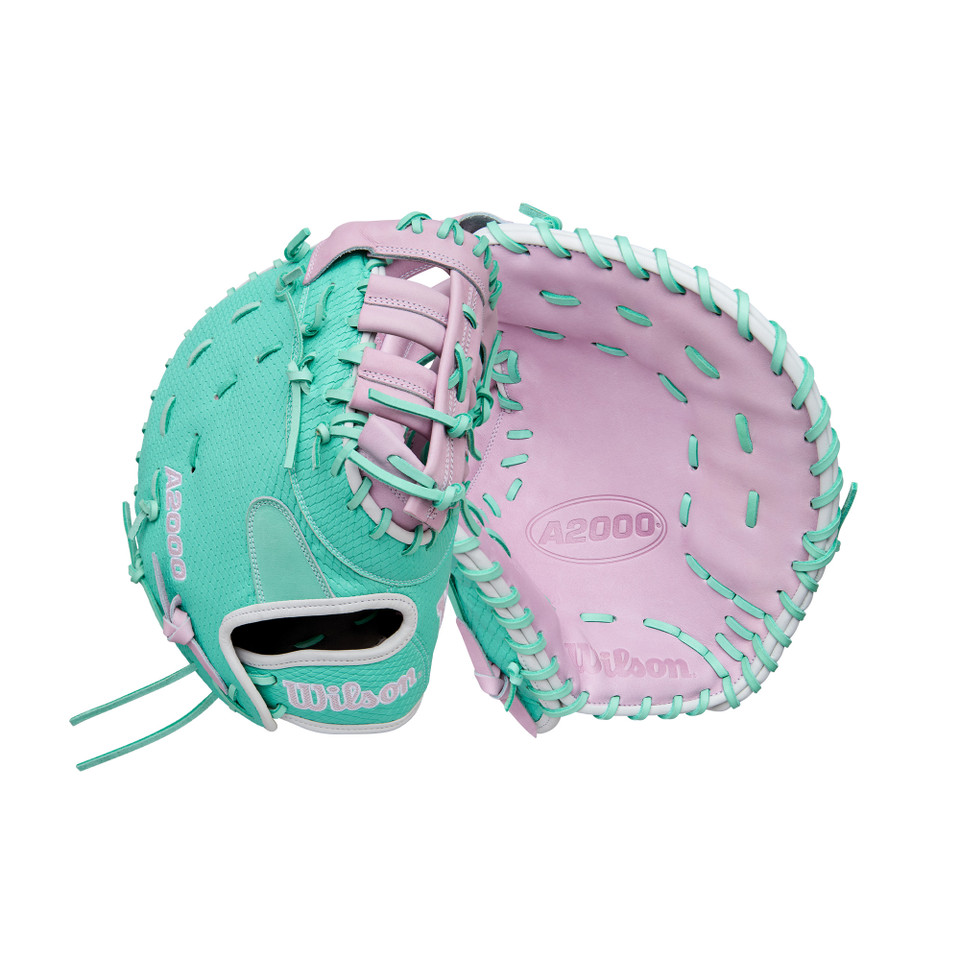 Wilson 2025 Winter A2000 SuperSkin 12.5 Inch FP1B Fastpitch Softball First Base Mitt