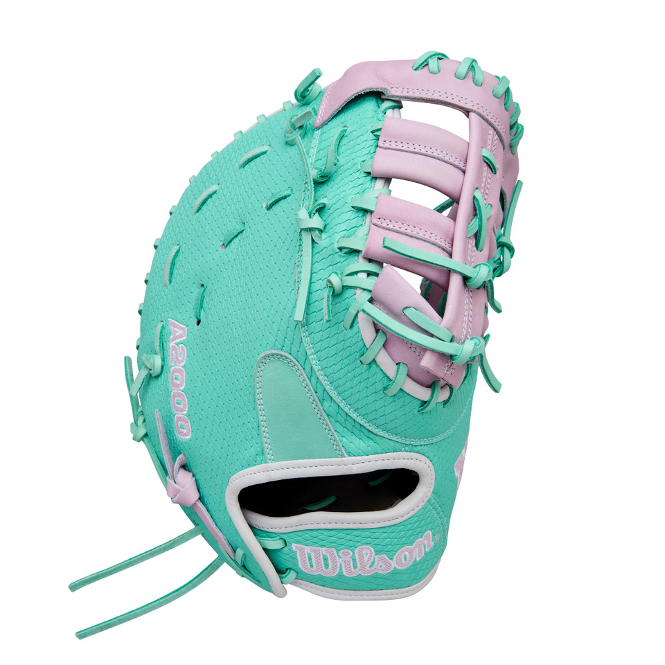 Wilson 2025 Winter A2000 SuperSkin 12.5 Inch FP1B Fastpitch Softball First Base Mitt