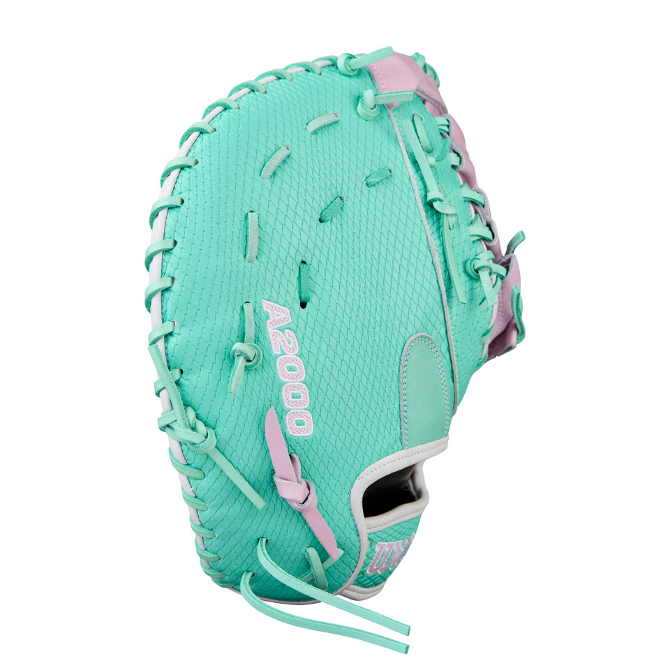 Wilson 2025 Winter A2000 SuperSkin 12.5 Inch FP1B Fastpitch Softball First Base Mitt