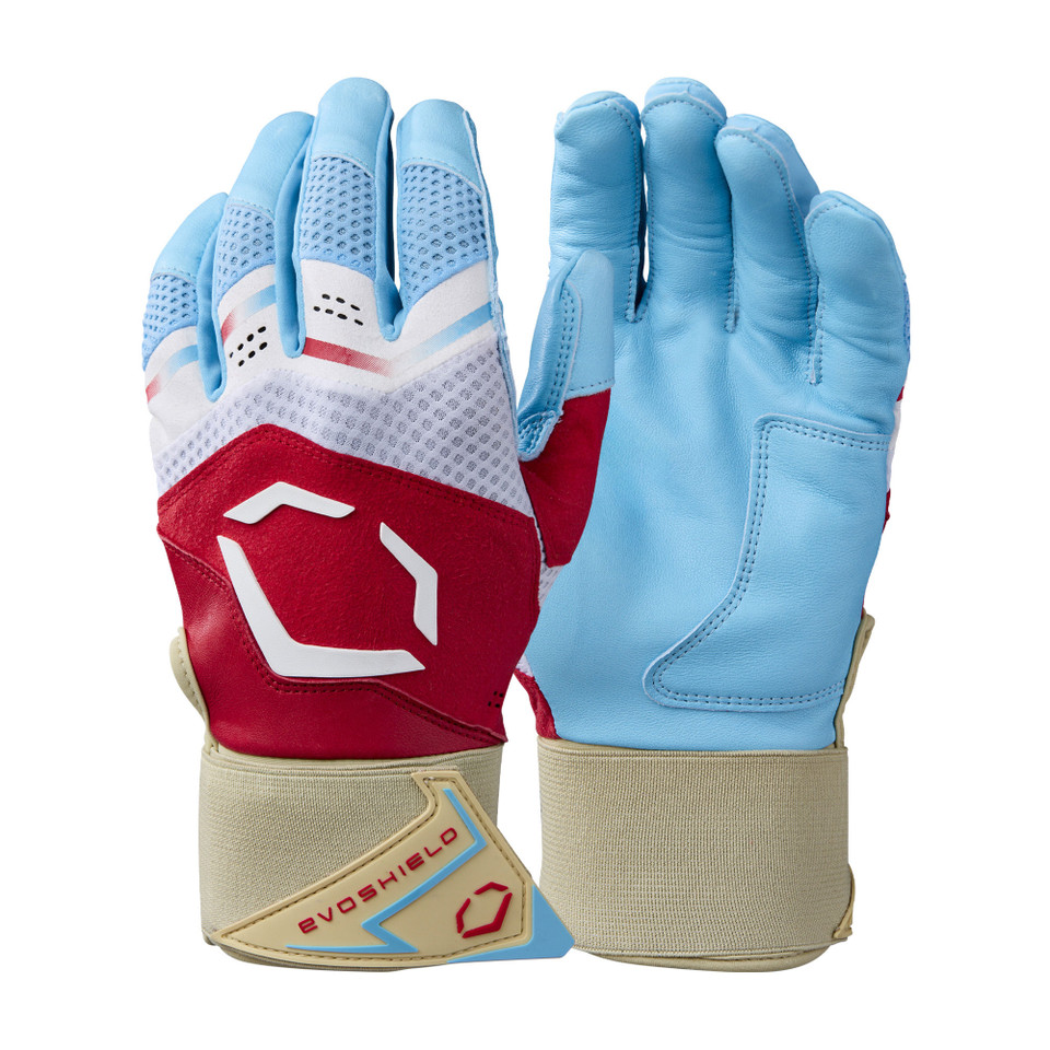 Evoshield X-SRZ Carbyne Wrist Strap Adult Baseball Batting Gloves