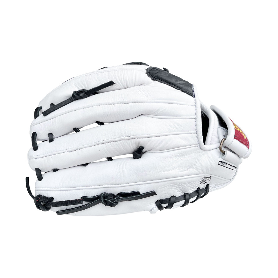 Shoeless Jane Professional 12.5 Inch 1250FPBW Fastpitch Softball Glove - White/Black