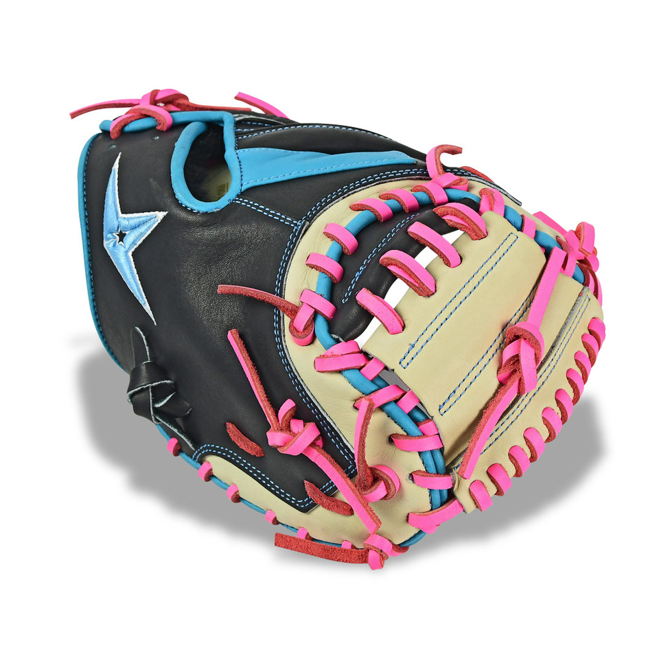 All-Star S7 Elite Pro Travel Fit Miami Nights 33 Inch CM5000-PTF Baseball Catcher's Mitt
