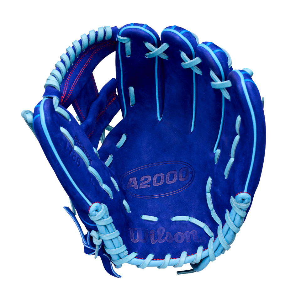 Wilson 2026 A2000 BLC Big Rally Blue Raspberry LE 11.5 Inch 1786 Baseball Glove