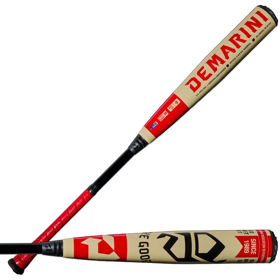 DeMarini 2027 The Goods (-3) BBCOR Baseball Bat