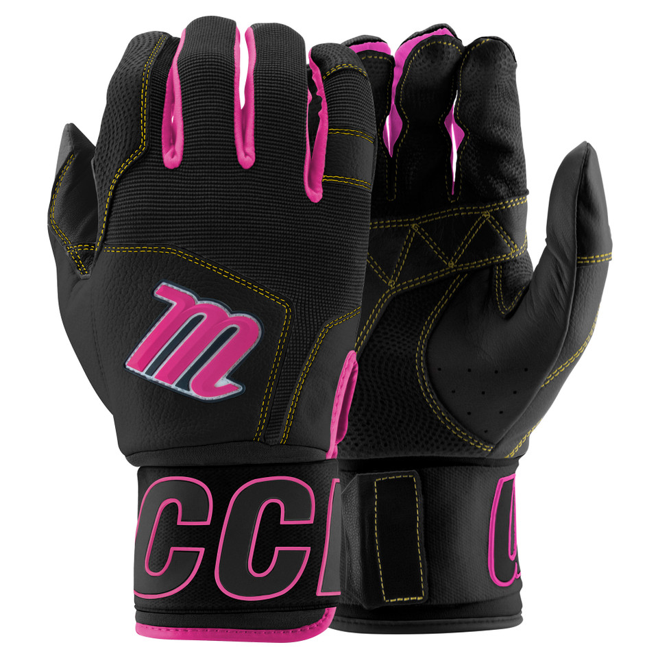 Marucci Youth Blacksmith Full-Wrap V2 Baseball Batting Gloves