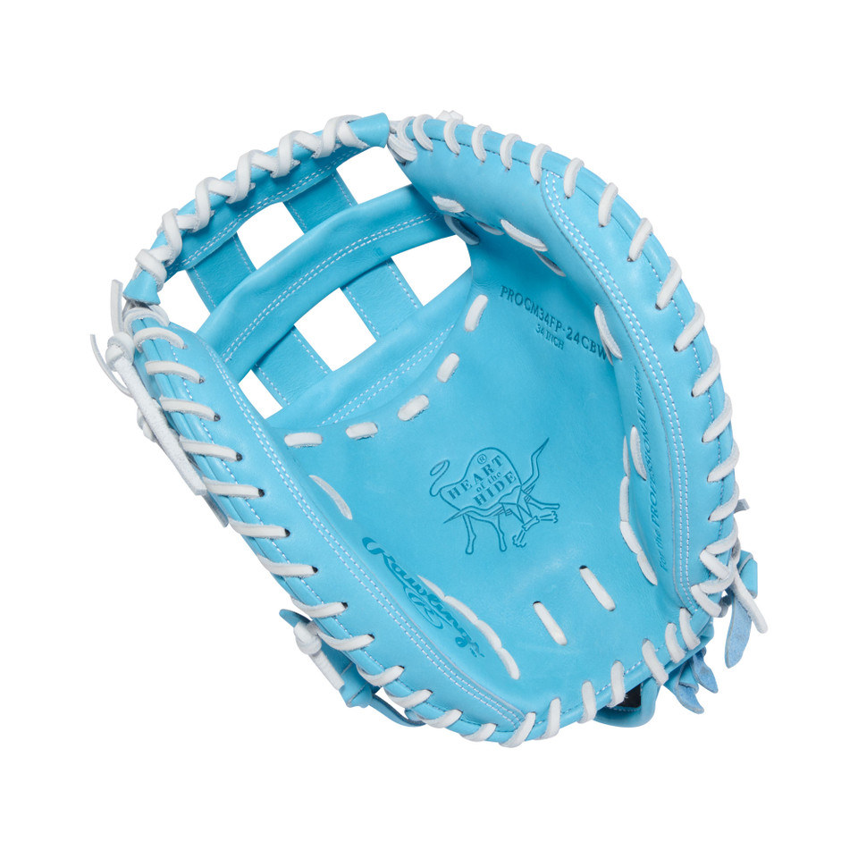 Rawlings 2027 Heart of the Hide 34 Inch PROCM34FP-24CBW Fastpitch Softball Catcher's Mitt