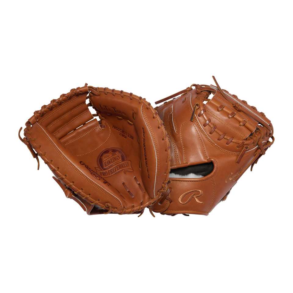 Rawlings 2027 Pro Preferred 33 Inch PROSCM33-23BR Baseball Catcher's Mitt