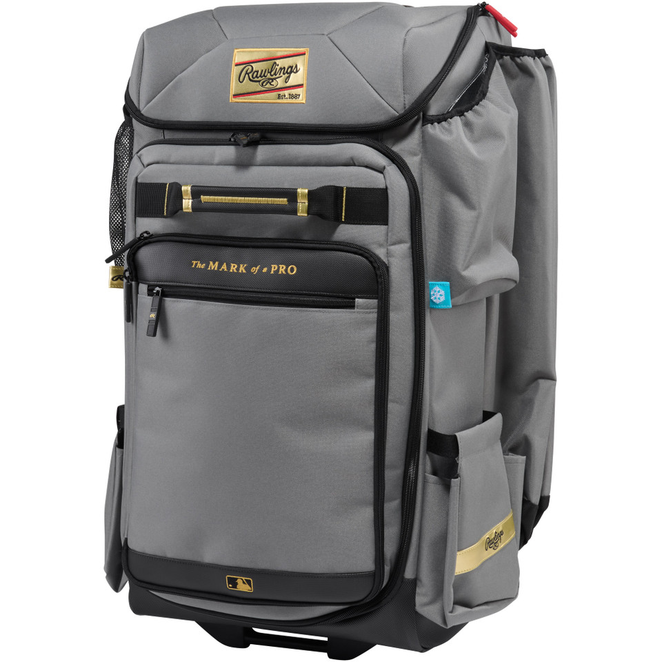 Rawlings Gold Collection Baseball/Softball Wheeled Bag 2