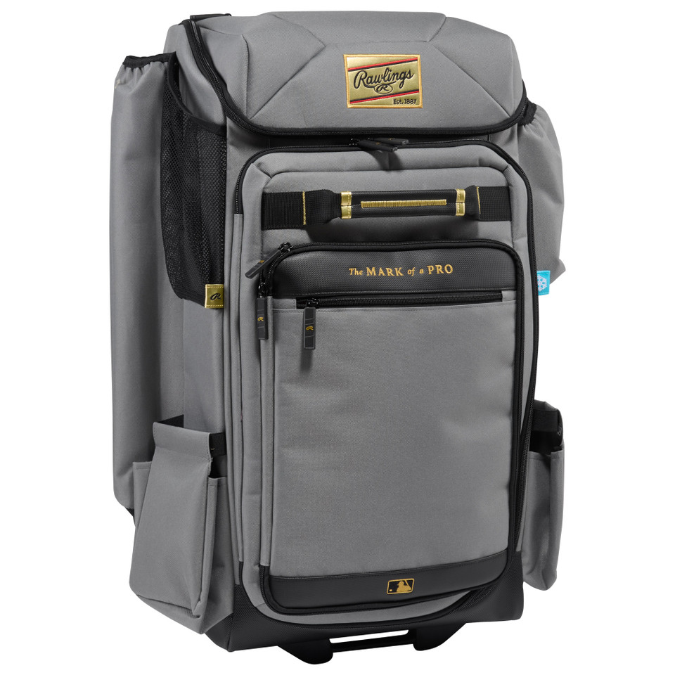 Rawlings Gold Collection Baseball/Softball Wheeled Bag 2