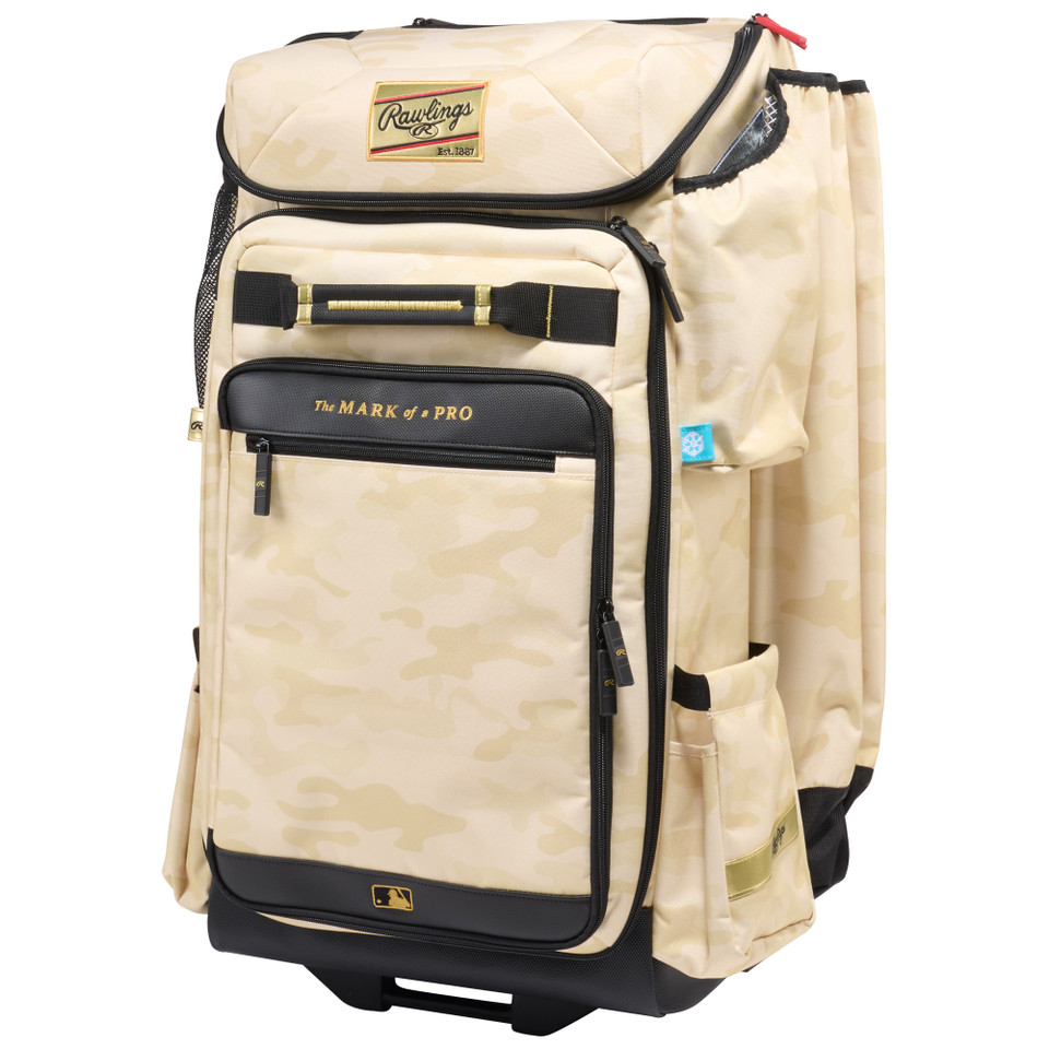 Rawlings Gold Collection Baseball/Softball Wheeled Bag 2
