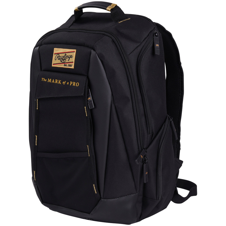 Rawlings Gold Collection Baseball Utility Backpack Bag