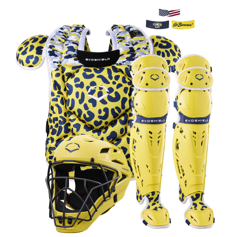 Evoshield SRZ-1 Bananas Intermediate Baseball Catcher's Package