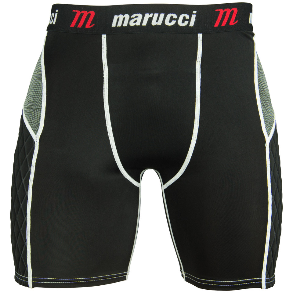 Marucci Youth Baseball Padded Sliding Shorts With Cup