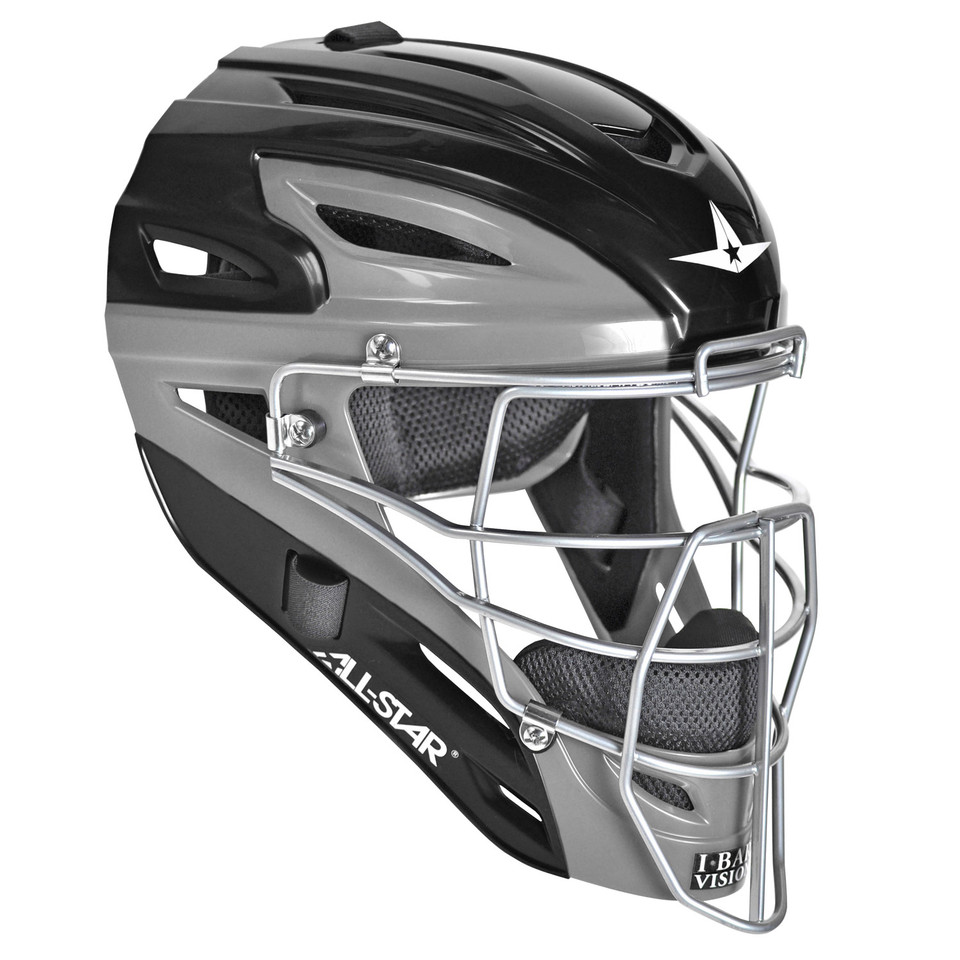 All-Star Graphite Two-Tone Baseball/Softball Catcher's Helmet