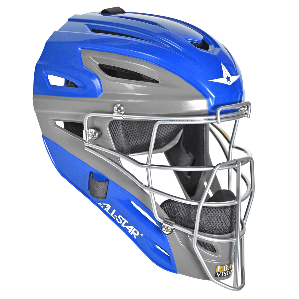 All-Star Graphite Two-Tone Baseball/Softball Catcher's Helmet