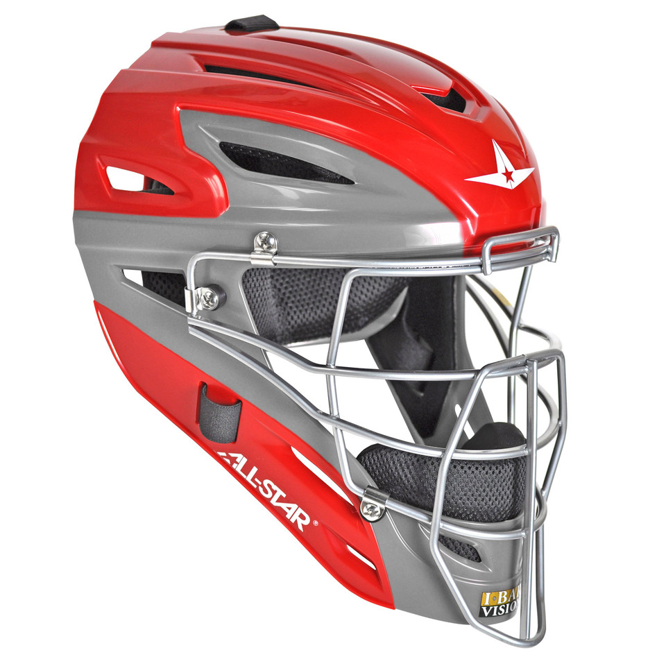All-Star Graphite Two-Tone Baseball/Softball Catcher's Helmet