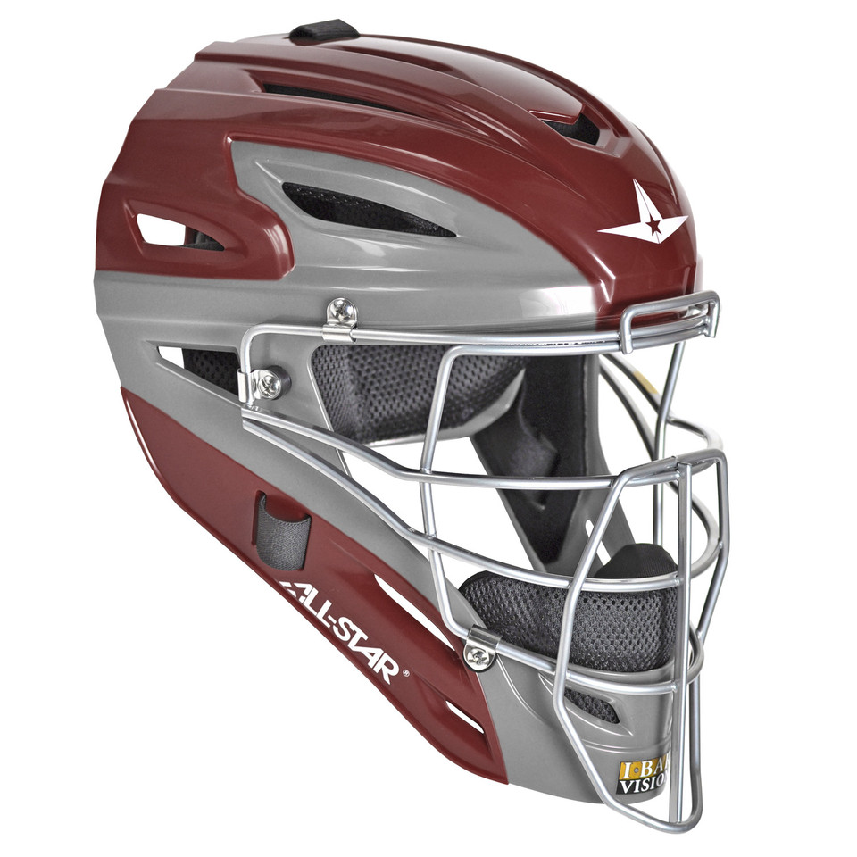 All-Star Graphite Two-Tone Baseball/Softball Catcher's Helmet