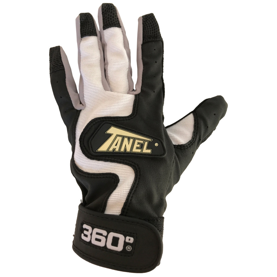 Tanel 360 Pebble Grain Baseball/Softball Batting Gloves
