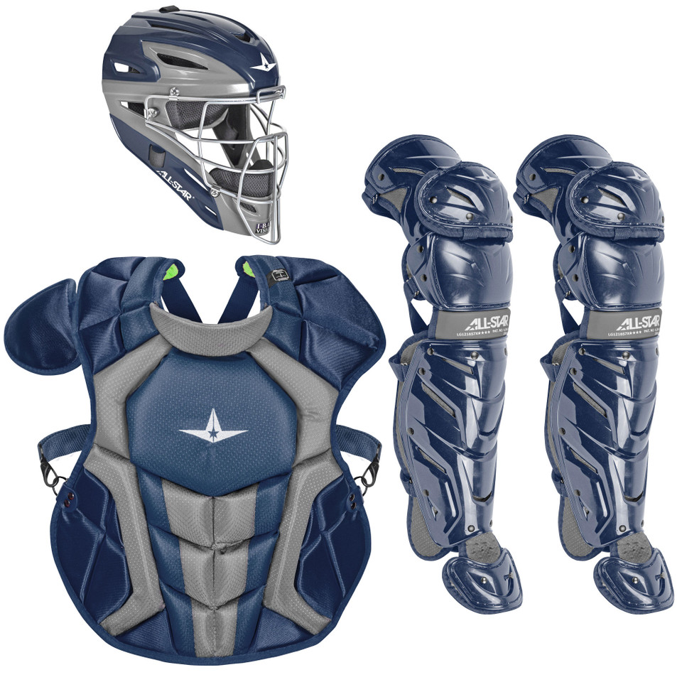 All-Star System7 Axis NOCSAE Youth Catcher's Package