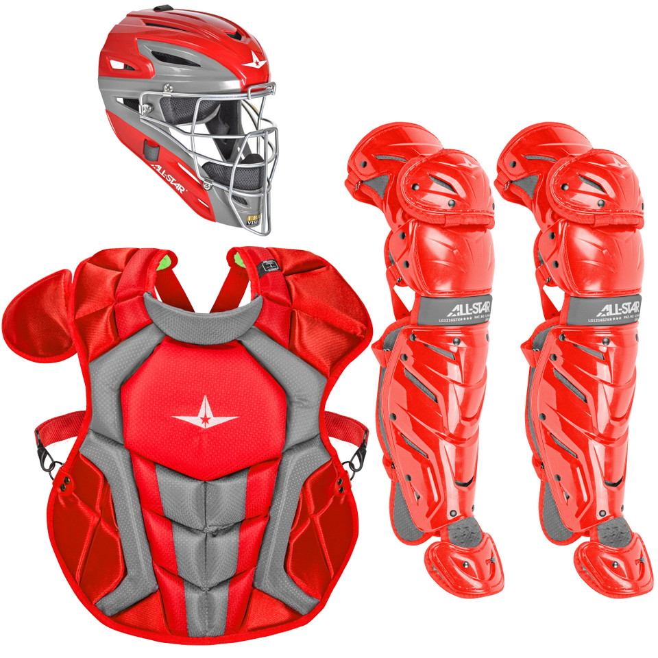 All-Star System7 Axis NOCSAE Youth Catcher's Package