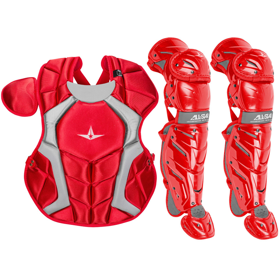 All-Star System7 Axis NOCSAE Intermediate Baseball Catcher's Gear Set