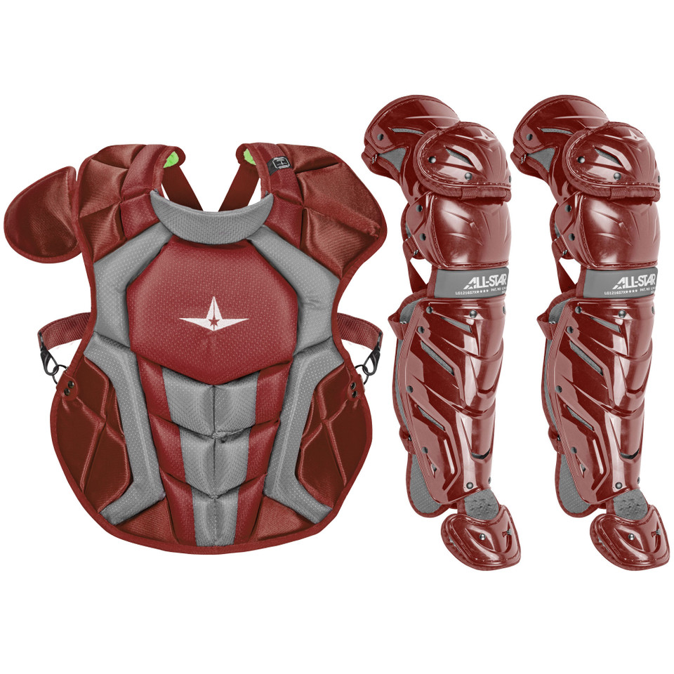 All-Star System7 Axis NOCSAE Intermediate Baseball Catcher's Gear Set