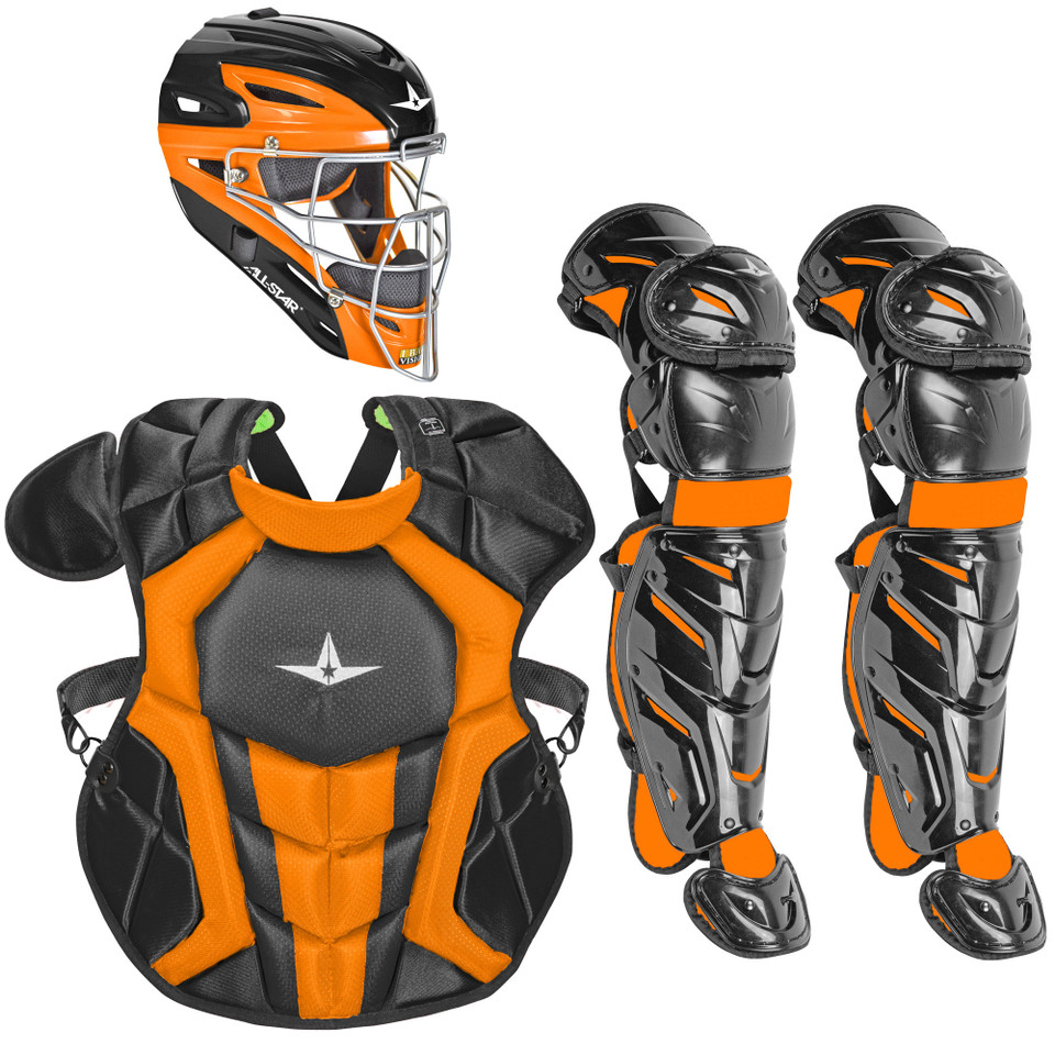 All-Star System7 Axis Travel Team NOCSAE Youth Catcher's Package