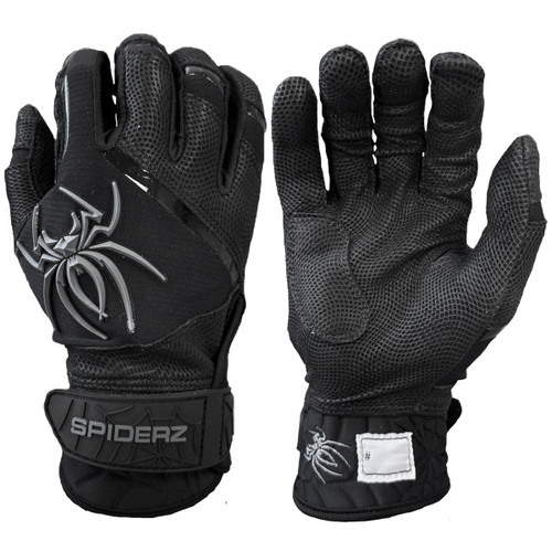 Gants De Frappe De Baseball Hybrides Adultes Spiderz 2025 Argent Noir 656240