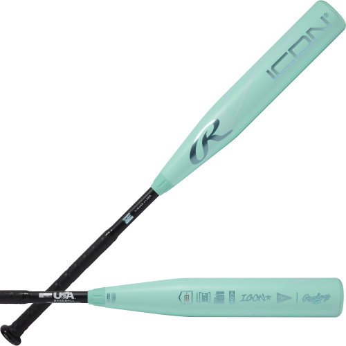 Rawlings ICON リトルリーグ 76cm リトルリーグ ICON USA BASEBALL公認 【カーボン製】 | バット