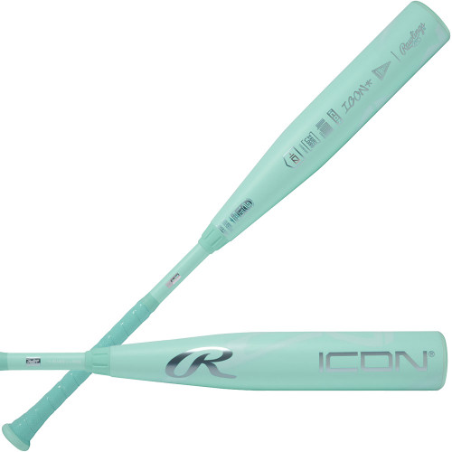 Batte De Baseball Composite Rawlings 2026 Icon -10 - Longueur 30", Diamètre 2 5/8" - Verte