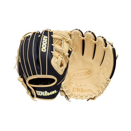 Wilson 2026 A2000 Classic Pedroia Fit Black/Blonde 11.5 Inch DP15