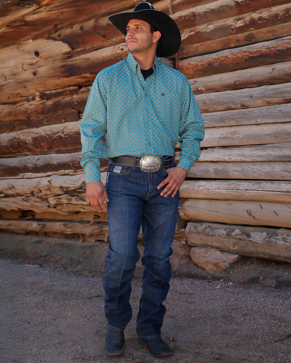 CINCH SILVER LABEL DARK WASH MB98034002